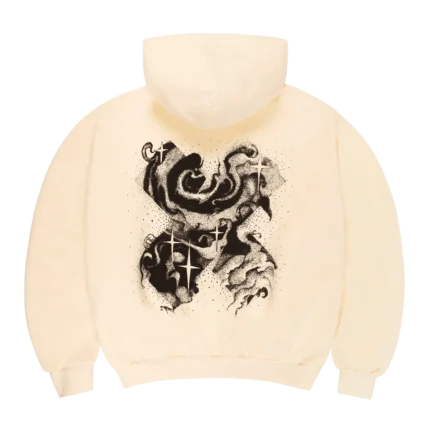Starry Night Hoodie Cream